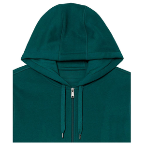 Sweat à capuche zippé pour homme, robuste, 100% coton, teinture unie, avec couleurs et tailles personnalisées, service OEM, en vente. - Product Image 4