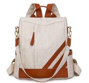 Mochila de Lona Ligera al por Mayor, Impermeable, con Cierre, para Deportes y Viajes, para Hombres y Mujeres - Product Image 1