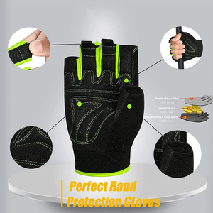 Guantes Deportivos Unisex sin Dedos con Pesas Acolchadas para Gimnasio, Fitness, Ejercicios de Colgar y Levantamiento de Pesas - Product Image 2
