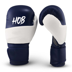 Guantes de Boxeo en Oferta a Bajo Precio, de Cuero Premium, con Parches Elegantes, con Cordones, para Competición - Product Image 4