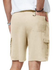 Pantalones Cortos Casuales de Moda con Logotipo Bordado de Alta Gama, Estilo Familiar, Unisex, Holgados, de Algodón con Cordón Ajustable para Hombre - Product Image 2