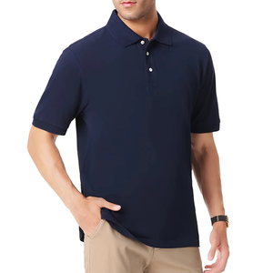 Achetez maintenant : Polo de golf pour homme à manches courtes, col contrastant, coupe ajustée, chemise de sport, logo personnalisé, choix de couleurs, gamme de tailles, haut de gamme - Product Image 4
