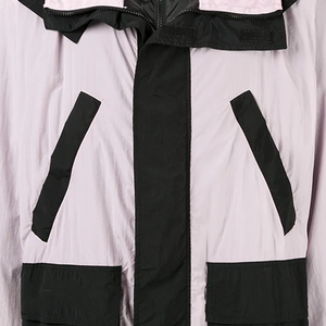 Chaqueta de Invierno Personalizada Unisex, Talla Grande, Impermeable, con Capucha, Ligera, Gruesa, con Cierre, de Lujo, Blanca, Estilo Sorority, a Prueba de Viento - Product Image 4