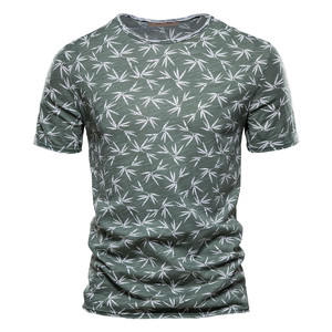 Nueva camiseta de verano 100% de algodón para hombre, camiseta de manga corta con cuello redondo, camiseta de calidad para hombre, ropa hawaiana, camiseta para hombre - Product Image 4