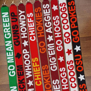 Correa de Hombro Personalizada para Bolso con Cuentas, Correa para Bolso de Fiesta con Ganchos Dorados Desmontables - Product Image 1