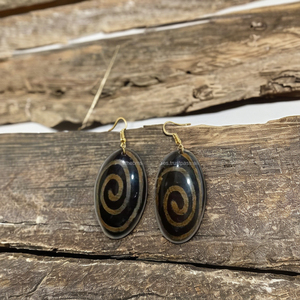 Pendientes de Cuerno para Orejas Sensibles, Pendientes de Cuerno de Estilo Étnico, Aspecto Lindo, Pendientes de Cuerno de Búfalo de Lujo a Precios de Descuento - Product Image 1