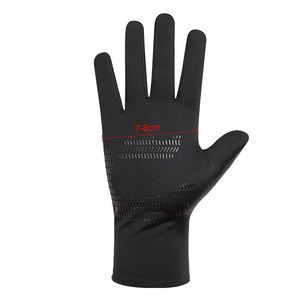 Gants de course unisexes professionnels de haute qualité à écran tactile, antidérapants, en silicone, taille personnalisable, logo personnalisé, sport de plein air - Product Image 4