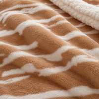 Couverture chauffante électrique Queen Size 220V Prise EU Lit double Flanelle Sherpa 10 réglages de chaleur Lavable en machine