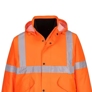 OEM Service Men's <b>Work</b> <b>Construction</b> Safety <b>Jacket</b> Waterproof Best Selling Lightweight Outdoor Sports Wholesale Winter Wear Warm - Product Image 4