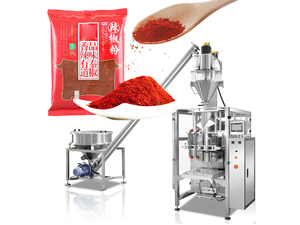 Machine de remplissage et d'emballage automatique à vis sans fin contrôlée par PLC pour poudres, épices, piments, farine et aliments - Product Image 3
