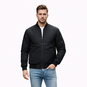 Men Casual Bomber <b>Jacket</b> Lightweight Windbreaker <b>Slim</b> <b>Fit</b> Spring Autumn <b>Jacket</b> - Product Image 1