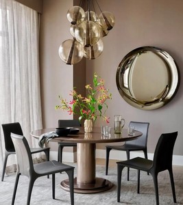 Miroir mural concave décoratif moderne pour salon, chambre, salle de bain, entrée - Product Image 1