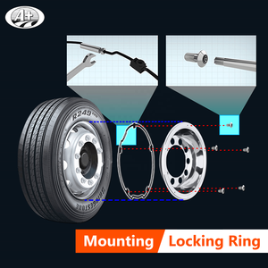 Cubierta de rueda de revestimiento profundo de acero inoxidable T304 de 22,5 pulgadas para camiones y autobuses europeos cubierta de rueda de acero duradera - Product Image 5
