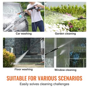 Portable Cordless 580 PSI 1.1 GPM High Pressure <b>Car</b> <b>Washer</b> Gun 4.0Ah Battery Power Cleaner Handheld Power Cleaner Petrol Fuel - Product Image 2
