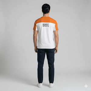 Men's T-Shirt Custom Sporty Short Sleeve Button <b>Down</b> Round Neck Anti-Wrinkle Quick Dry Eco-Friendly Breathable Men's T-Shirt - Product Image 2