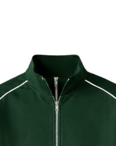 Conjunto Deportivo Personalizado Verde Oscuro para Hombre, Chaqueta con Cierre Completo y Pantalones Jogger, Ropa Deportiva Personalizada para Gimnasio, Correr y Uso Casual - Product Image 2