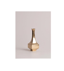Premium decorative metal flower vase home accent centerpiece stylish modern durable elegant handcrafted finish design - Product Image 1