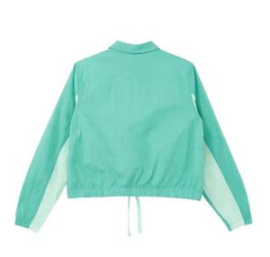 Chaqueta cortavientos de alta calidad para mujer, venta al por mayor de fábrica, forro de malla personalizado, nueva ropa de calle, chaqueta cortavientos estampada para mujer - Product Image 2