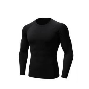 <b>Men</b> Compression Long Sleeve Workout Gym <b>T</b>-<b>Shirt</b> Running Top <b>Cool</b> Dry Sports Base layer Undershirts - Product Image 1