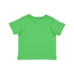 Camiseta Infantil de Manga Corta con Estampado de Trébol y Diseño de Camión de Juguete, Cuello Redondo, Estilo Casual, 100% Algodón Jersey - Product Image 4