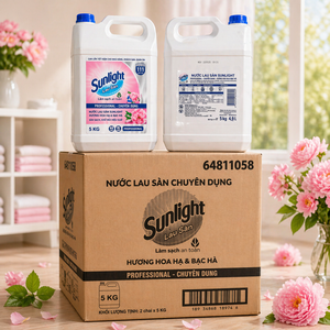 Sunlight Professional Floor Cleaner Summer Floral & Mint 5kg x 2 cans - Product Image 5