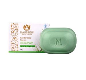 Savon au Khus Maharishi Ayurveda, savon naturel au vétiver (100g), usage quotidien, durée de conservation de 3 ans, fabriqué à Delhi, modèle Bk-09 - Product Image 3