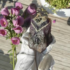 Pierres brutes d'améthyste naturelle en gros pour la fabrication de bijoux, la décoration de la maison, les cadeaux de Noël et du Nouvel An - Product Image 6