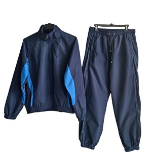 Ensemble de survêtement pour homme, léger, décontracté, coupe-vent, imprimé, automne, 2 pièces, logo personnalisé de haute qualité - Product Image 1