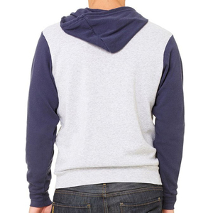 Sudaderas con Capucha Personalizadas de Alta Calidad para Hombre, Colores Sólidos, con Cremallera y Estampado, Logotipo Personalizable al por Mayor, Varios Tamaños - Product Image 6
