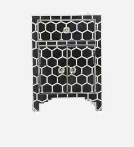 Meubles de style américain avec incrustations en os, prix usine indien, incrustations en os de buffle, table basse et tabouret en os incrustés, mobilier - Product Image 1