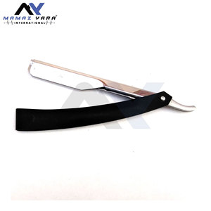 Rasoir de barbier à double tranchant, support de lame, rasoir professionnel, rasage classique, rasage humide traditionnel, rasage propre et soigné - Product Image 3