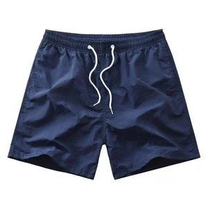 Shorts de plage décontractés pour hommes, design personnalisé, pour la natation et la salle de sport, logo imprimé sur soie personnalisé, 100% coton, séchage rapide, respirant - Product Image 2