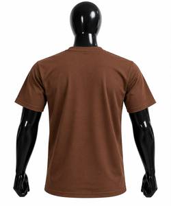T-shirt décontracté à manches courtes pour homme Wearloom, blanc, avec logo imprimé sur le devant, en popeline de coton, style respirant pour l'été - Product Image 2