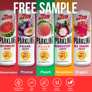 Guanábana 330 ml 11,2 floz bebida de jugo espumoso VINUT 24 latas por caja lata OEM etiqueta privada muestra gratis Vietnam carbonatada - Product Image 4