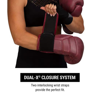 ถุงมือชกมวยสีพื้นแบบกำหนดเอง ถุงมือชกมวยหนัง PU สำหรับฝึกซ้อม - Product Image 5