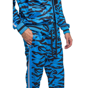 Chándal deportivo sublimado 100% algodón transpirable con estampado completo. - Product Image 2