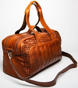 Bolsa de Gimnasio Unisex de Cuero Genuino, Bolsa de Viaje Tipo Duffel, Personalizable, Hecha a Mano, para Todas las Temporadas, Práctica y Moderna, GYM-0039 - Product Image 6