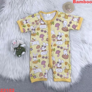 <span class=keywords><strong>Pigiama</strong></span> Estivo per Ragazze Hanzi RTS, Manica Corta in Fibra di Bambù Traspirante con Stampe Carine, 1 Pezzo - Product Image 5