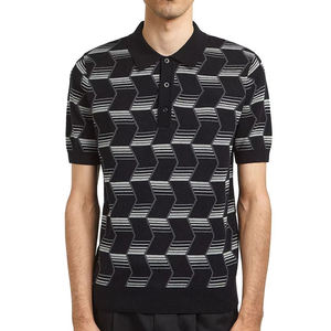 Chemise à manches courtes boutonnée pour homme, en jersey uni 100% polyester de haute qualité, imprimé par transfert thermique, tricoté 200g, séchage rapide - Product Image 6