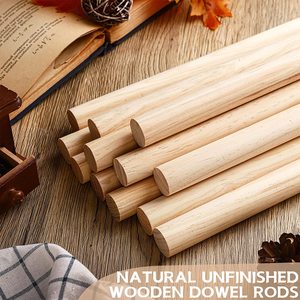 Rắn Gỗ Thủ Công Gậy Mạnh Mẽ Bằng Gỗ Thanh Chốt Nhà Máy Trực Tiếp Cho Tường Nghệ Thuật Tự Làm Đồ Nội Thất Gỗ Thủ Công Hộp Tường Dấu Hiệu - Product Image 6