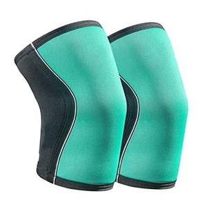 Genouillère respirante GAF 7 mm en nylon et coton avec protection professionnelle et fermeture à pression/enfilable pour la musculation hommes femmes - Product Image 5