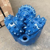 Foret triconique pour puits d'eau, triple cône, 8,5 pouces, 6 1/2 pouces, pour roche dure, en acier au manganèse forgé, outil de forage