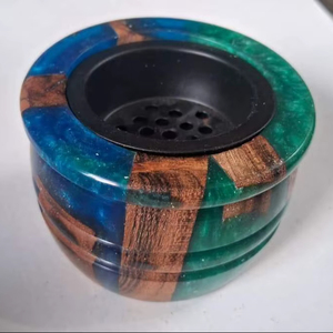 Beautiful Mubkhar Bone Inlay <b>Incense</b> Burner with Bakhoor & Medkhan Resin <b>Box</b> Modern Design All-Season Use Factory Direct - Product Image 1