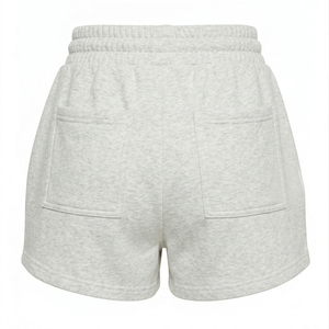2026 Hotselling Custom Logo Womens High Waisted <b>Elastic</b> Waist Cotton Hot Shorts Breathable Quick Dry Sporty Gym Shorts - Product Image 3
