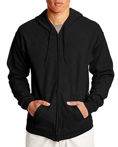 Sudadera con Capucha de Felpa con Cierre y Logotipo Personalizado de Alta Calidad, 100% Algodón, con Impresión Digital para Hombre, Estilo Hip Hop - Product Image 2