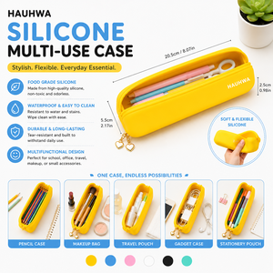 Estuche para Lápices con Cierre Pequeño para Estudiantes, Impresión Digital, Multiusos, Impermeable, para Brochas de Maquillaje, Fácil de Limpiar, para Escuelas y Oficinas - Product Image 3