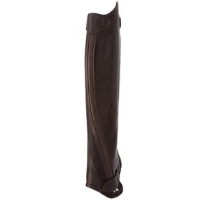 Custom Suede Leather Horse Riding <b>Chaps</b> Heavy Duty Equestrian <b>Half</b> Gaiters Adjustable Horseback Riding Workwear Gear Item - Product Image 4