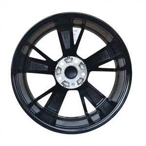 Jihoo - Juego de 4 Ruedas de Aleación de Aluminio de Alta Calidad de 18 Pulgadas 5x112 con Acabado Negro Brillante CB57.1 para VW Golf GTI - Product Image 4