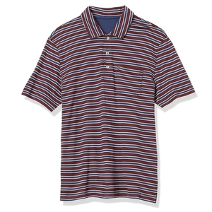 Camiseta Polo a Rayas Multicolor para Hombre, Corte Regular, Cuello Camisero, Manga Corta, Ropa de Verano, Directo de Fábrica - Product Image 5