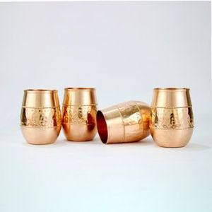 Handcrafted Copper <b>Beer</b> Mugs Solid Metal Vintage Design Single Wall For Party Use Adults - Product Image 3